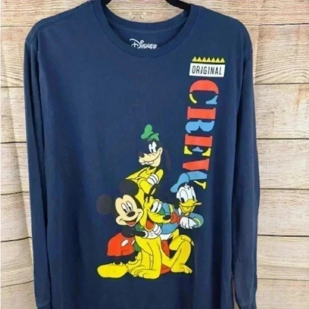 Disney The Crew Long Sleeve Shirt size LG